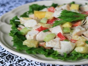 Tropikal Hindi Salatası