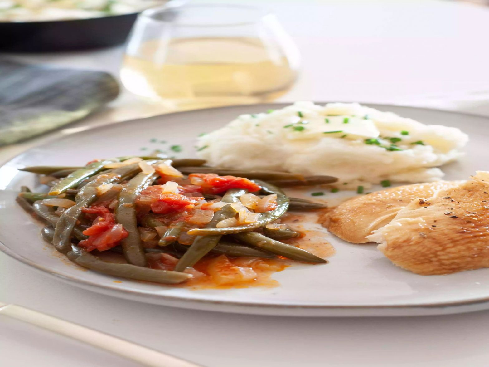 Kızarmış Yeşil Fasulye