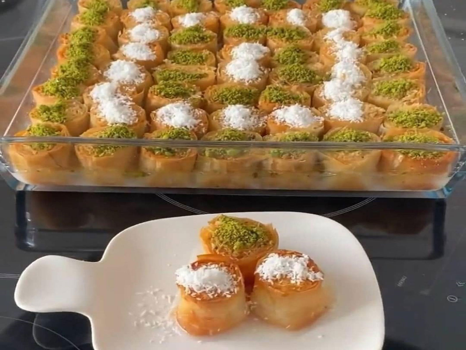 Kadayıflı Sarma Tatlısı - Tatlı Tarifleri