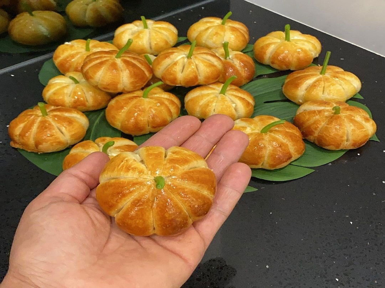 Balkabağı poğaça