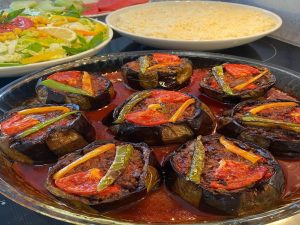 Kıymalı bostan kebabı